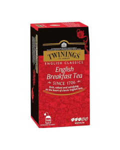 TWININGS ENGLISH BREAKFAST ASIA IFN 12 X 25S X 2G-Carton