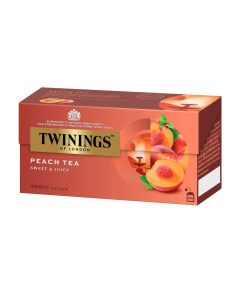 TWININGS PEACH FLAVOUR HARMONY IFN 12 X 25S X 2G-Carton