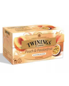 TWININGS PEACH & PASSIONFRUIT ASIA PACK IFN 12 X 25S X 2G-Carton