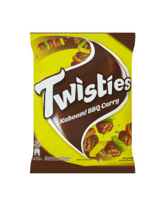 Twisties BBQ Curry Corn Snack Halal - Carton
