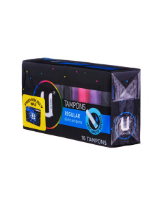 U by Kotex Tampons Regular Slim 16's Pads - Carton