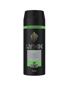 Lynx Africa Deodorant Body Spray Fresh - Case