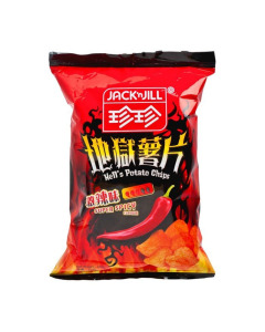 Jack 'n Jill Potato Chips Super Spicy - Case