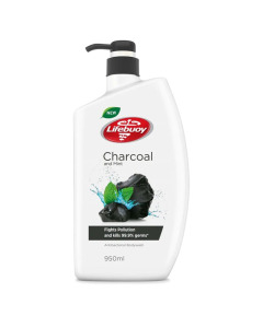 Lifebuoy Charcoal Mint Anti-Bacterial Body Wash - Case