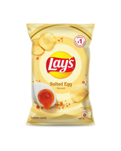 Lay's Salted Egg Potato Chips - Carton