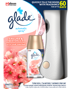 Glade Auto Starter Sakura & Waterlily - Carton