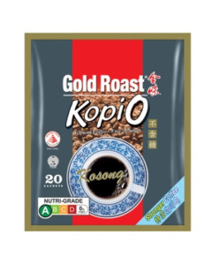 GOLD ROAST – KOPI-O KOSONG, 9g, 20 packs - Carton