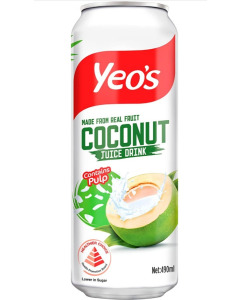 Yeo's Coconut Drink With Pulp - Carton ( Buy 10 Cartons & Get 1 Carton Free)