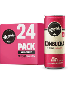 Remedy Organic Wild Berry - Carton