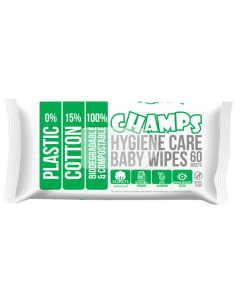 Champs Hygiene Care Baby Wipes 60Sx2 - Carton