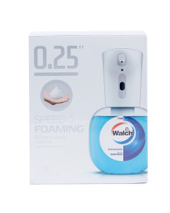 Walch Speed Foaming Automatic Dispenser + Walch Anti-Bacterial Foaming Handwash Refreshing Refill Pack - Case