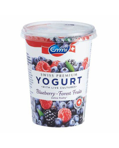 Emmi Swiss Premium Greek Style Yoghurt Blueberry - Carton