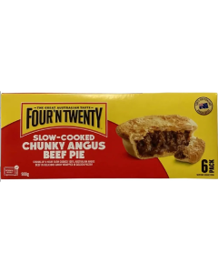 Four N Twenty Chunky Angus Beef Pie 6s - Carton