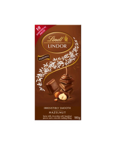 Lindor Bar Hazelnut Chocolate - Carton
