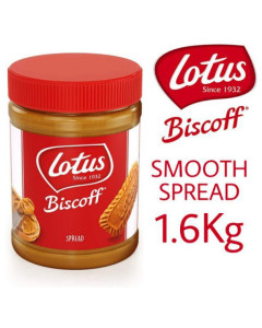 Lotus Smooth Biscoff Biscuit Spread - Carton (Free 1 Carton for every 10 Cartons Ordered)