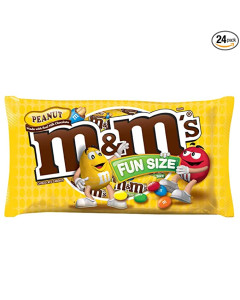 M&M's Milk Chocolate Peanut Funsize - Carton