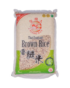 Flying Man Jasmine Brown Rice - Carton
