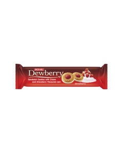 Jack n Jill Dewberry Sandwich Cookie Strawberry - Case