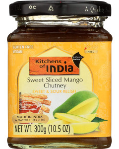 Kitchens Of India Sweet Sliced Mango Chutney - Case