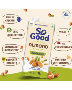 Sanitarium So Good Almond Unsweetened - Carton