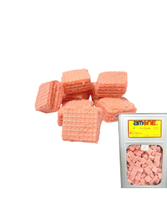 Amone Strawberry Cube Wafer - Carton