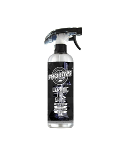 Two Steps Cleaning Ceramic Tire Shine 500ml Water Based - Carton
