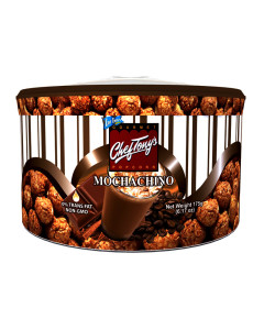 Chef Tony's Gourmet Popcorn Machachino with Almond Small Tub - Case
