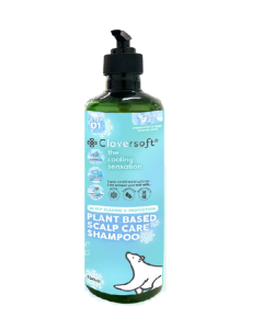 Cloversoft Scalp Care Shampoo 500ml (Peppermint and Basil) - Carton