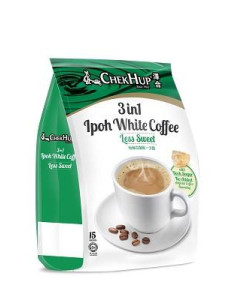 Chekhup Ipoh White Coffee 3 In 1 Less Sweet - Case
