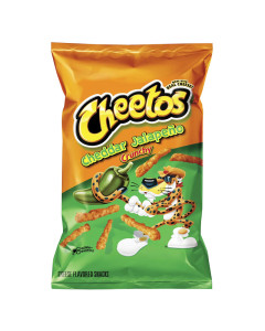 Cheetos Cheddar Jalapeno Cheese Snacks - Carton
