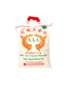 Double F.K. AAA Thai Hom Mali Rice - Carton