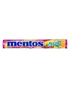 Mentos Fruit Chewy Candy Roll - Carton