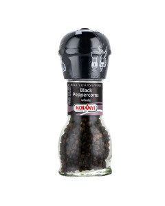 Kotanyi Peppercorns Grinder Black Whole - Carton