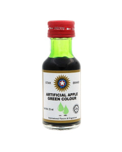 Star Brand Apple Green Artificial Food Coloring - Carton
