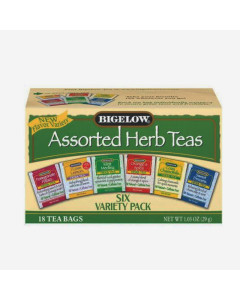Bigelow Assorted Herbal Tea Bags - Case