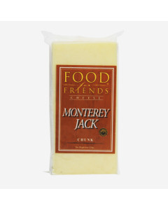 Food For Friends Cheese Montereyjack Chunk 8Oz - Case