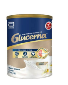 Abbott Glucerna Triple Care Vanilla Milk Powder - Carton