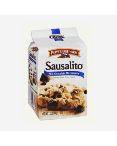 Pepperidge Farm Sausalito Chocolate Chip With Macadamia American Cookies - Carton