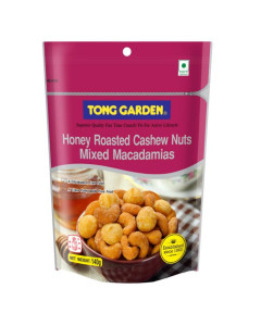 Tong Garden Honey Roasted  Cashew Nuts Mixed  Macadamias - Carton