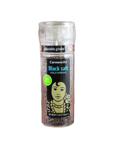Carmencita Himalayan Black Salt Grinder - Carton