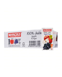 MARIGOLD 100% Apple Grape Juice - Case