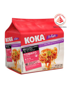 Koka Delight NO MSG Tomato Flavour Instant Noodles - Case