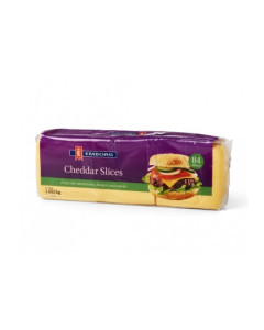 Emborg Burger Slices Colored - Carton