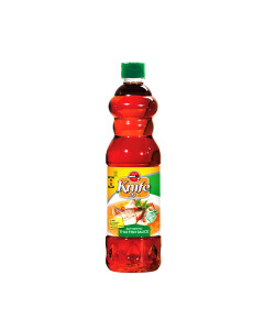 Knife Reduced Salt Thai Fish Sauce - Carton