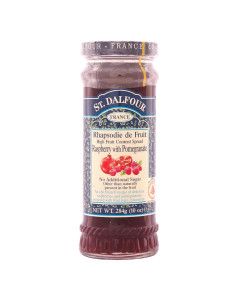 St. Dalfour Four Fruits Spread Raspberry & Pomegranate - Carton