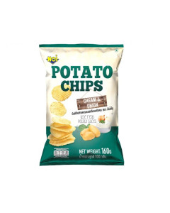 Tong Garden Noi Potato Chips Cream & Onion  - Carton