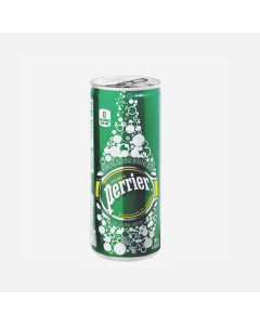 PERRIER SPARKLING MINERAL WATER REGULAR CAN - Carton