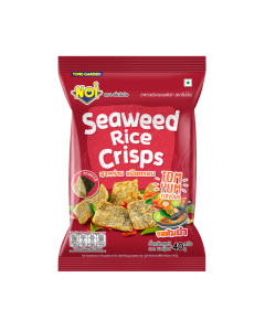 Tong Garden Noi Seaweed Rice Crisps Tom Yum  Flavour - Carton    
