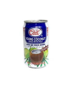 Ice Cool Roasted Coconut Juice with Pulp - Case