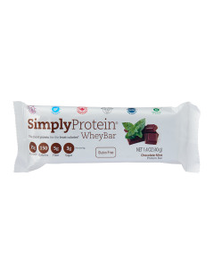SimplyProtien WheyBar Chocolate Mint - Case